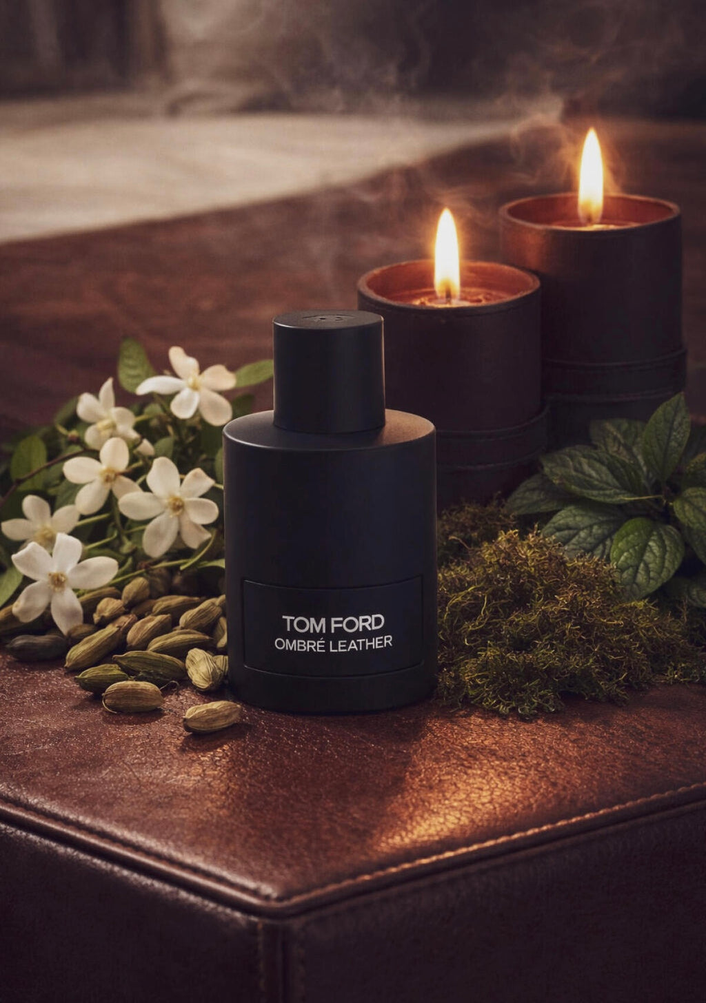Ombre Leather Tom Ford parfum unisexe cuir boisé